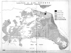 Expansão Urbana de Santos e São Vicente - Ab'Saber 1965